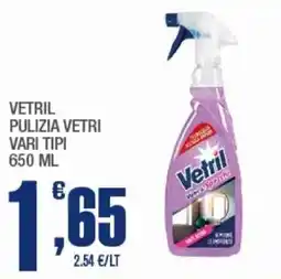 Splendidi e Splendenti Vetril pulizia vetri offerta