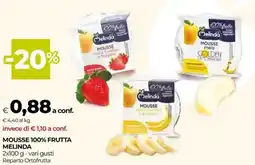 Unicoop Mousse 100% frutta MELINDA offerta