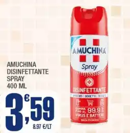 Splendidi e Splendenti Amuchina disinfettante spray offerta