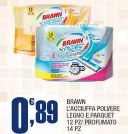 Splendidi e Splendenti Brawn l'acciuffa polvere legno e parquet 12 pz/ profumato 14 pz offerta