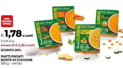 Unicoop Piatti pronti bontà di stagione offerta