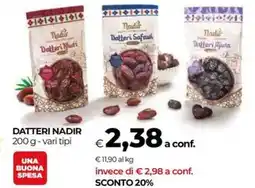 Unicoop Datteri NADIR offerta