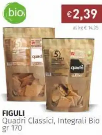 Figuli Quadri Classsici, Integrali Bio 170gr