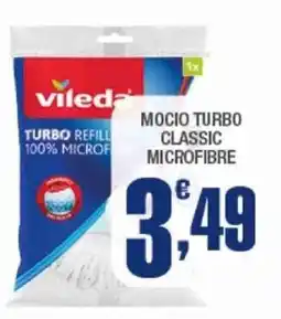Splendidi e Splendenti Vileda mocio turbo classic microfibre offerta