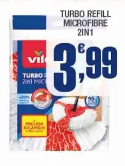 Splendidi e Splendenti Vileda turbo refill microfibre 2in1 offerta