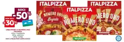 Unicoop Linea pizze la numero uno italpizza magherita, salamino, bufala offerta
