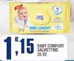 Splendidi e Splendenti Fresh & clean baby comfort salviettine 25 pz offerta