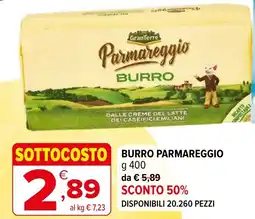 Iperal Granterre burro parmareggio offerta