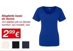 KiK Magliette basic da donna offerta