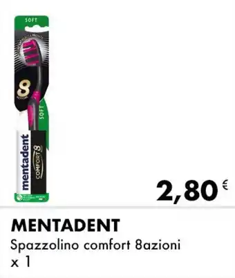 MENTADENT Spazzolino comfort 8azioni