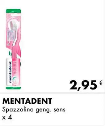 MENTADENT Spazzolino geng. sens