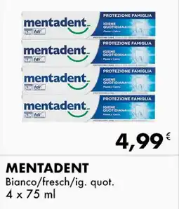 Iper Tosano MENTADENT Bianco/fresch/ig. quot. offerta