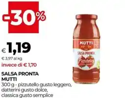 Unicoop Salsa pronta MUTTI offerta