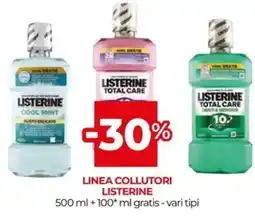 Unicoop Linea collutori LISTERINE offerta