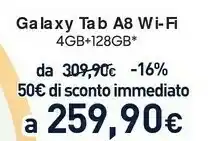 Unieuro Galaxy tab a8 tablet android 10.5 pollici wi-fi ram 4 gb 128 gb tablet android 11 gray offerta