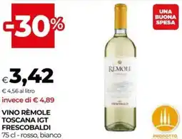 Unicoop Vino rèmole toscana igt frescobaldi, rosso, bianco offerta