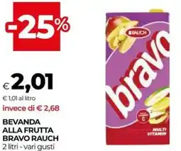 Unicoop Bevanda alla frutta bravo RAUCH offerta