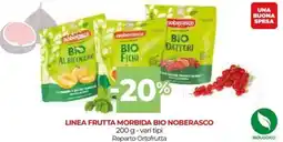 Unicoop Linea frutta morbida bio NOBERASCO offerta