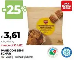 Unicoop Pane con semi SCHÄR offerta