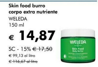 NaturaSì Crema corpo offerta