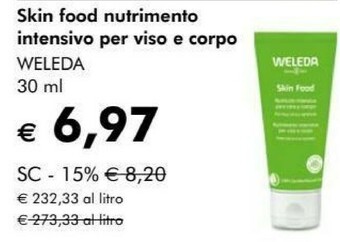NaturaSì Crema corpo offerta