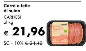 NaturaSì Carne offerta