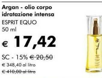 NaturaSì Crema corpo offerta