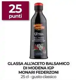 Unicoop Glassa all'aceto balsamico di modena igp monari federzoni gusto classico offerta