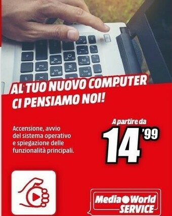 MediaWorld Media world service offerta