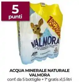 Unicoop Acqua minerale naturale VALMORA offerta