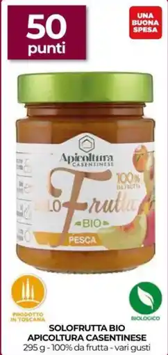 Unicoop Solofrutta bio apicoltura CASENTINESE offerta