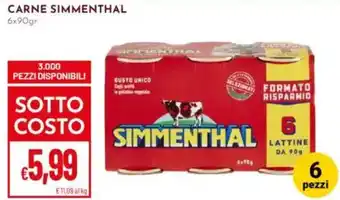 Pan Carne SIMMENTHAL offerta