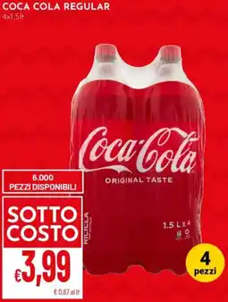 Pan Coca cola regular offerta