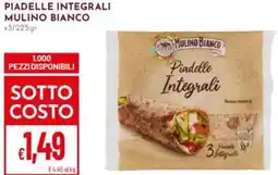 Pan Piadelle integrali MULINO BIANCO offerta