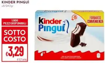 Pan Kinder pingui offerta