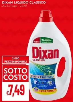 Pan Dixan liquido classico offerta