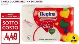 Pan Carta cucina REGINA DI CUORI offerta