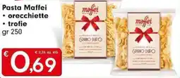 DeSpar Express Pasta Maffei orecchiette trofie offerta