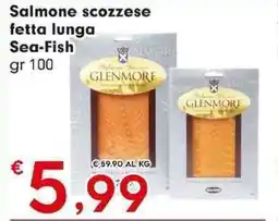 DeSpar Express Salmone scozzese fetta lunga Sea-Fish offerta