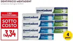 Pan Dentifricio MENTADENT offerta