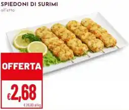 Pan Spiedoni di surimi offerta