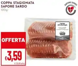 Pan Coppa stagionata sapore sardo offerta