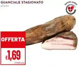 Pan Guanciale stagionato offerta
