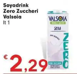 DeSpar Express Soyadrink Zero Zuccheri Valsoia offerta