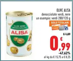 Conad OLIVE ALISA offerta