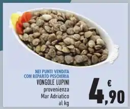Conad Vongole Lupini offerta