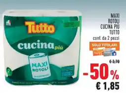 Conad MAXI ROTOLI CUCINA PIÙ TUTTO offerta