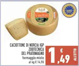 Conad Caciottone di Norcia IGP offerta