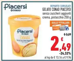 Conad GELATO CONAD PIACERSI offerta