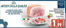 Conad PROSCIUTTO COTTO DI ALTA QUALITÀ NAZIONALE SAPORI&DINTORNI CONAD offerta